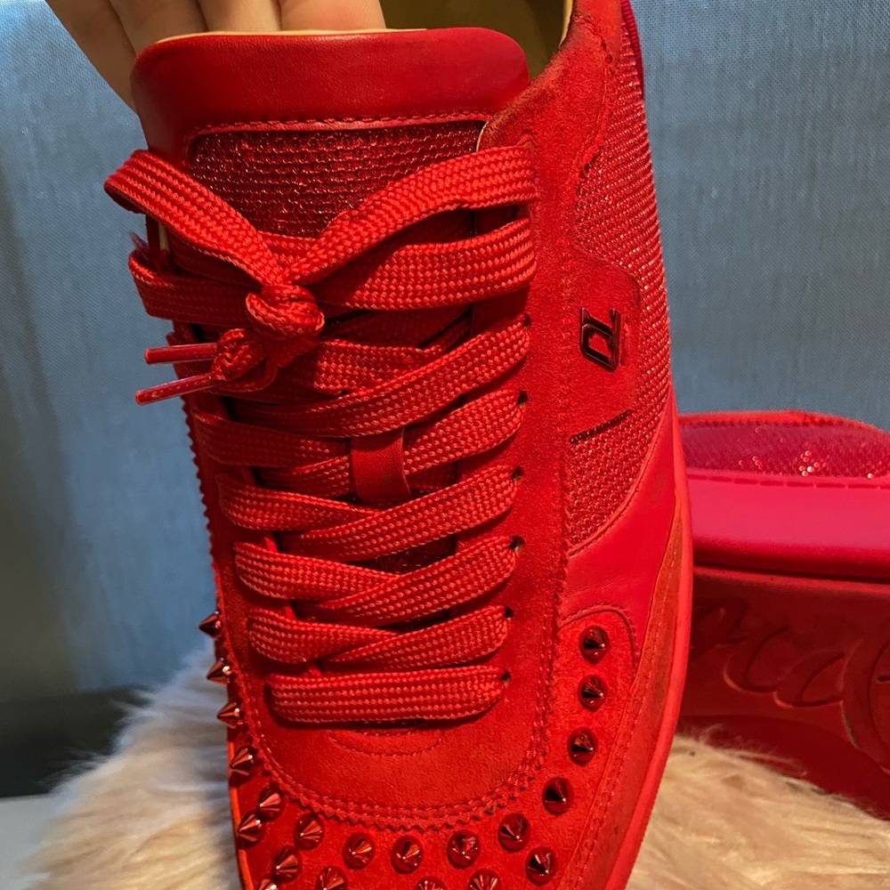 Christian Louboutin red bottoms - Picture 3 of 4
